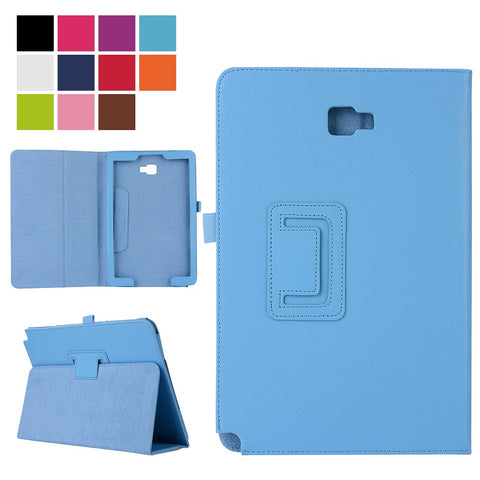 For Samsung Galaxy Tab A 10.1 (2016) with S Pen P580 / P585 Litchi Texture Smart Leather Stand Case