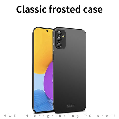 MOFI JK PC Series-1 Shield for Samsung Galaxy M52 5G Cell Phone Case Matte Finish Hard PC Wear-resistant Protective Shell with Strap