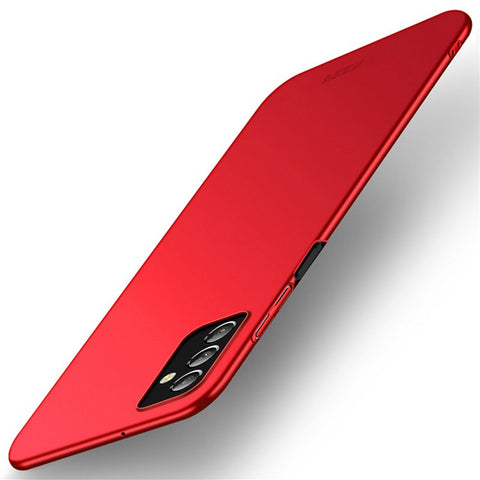 MOFI JK PC Series-1 Shield for Samsung Galaxy M52 5G Cell Phone Case Matte Finish Hard PC Wear-resistant Protective Shell with Strap