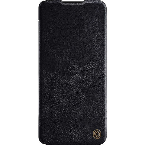 NILLKIN Qin Series for Samsung Galaxy M53 5G Scratch-resistant Anti-fall Card Holder PU Leather Shell Phone Case
