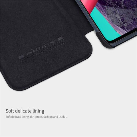 NILLKIN Qin Series for Samsung Galaxy M53 5G Scratch-resistant Anti-fall Card Holder PU Leather Shell Phone Case