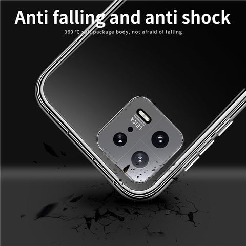 MOFI for Xiaomi 13 5G Flexible TPU Phone Case Scratch-resistant High Transparency Protective Cover