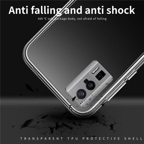MOFI for Xiaomi Poco F5 Pro 5G / Redmi K60 Pro 5G / K60 5G Phone Case Soft TPU Scratch Resistant Cover