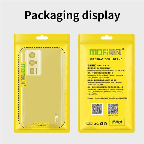 MOFI for Xiaomi Poco F5 Pro 5G / Redmi K60 Pro 5G / K60 5G Phone Case Soft TPU Scratch Resistant Cover