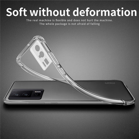 MOFI for Xiaomi Poco F5 Pro 5G / Redmi K60 Pro 5G / K60 5G Phone Case Soft TPU Scratch Resistant Cover