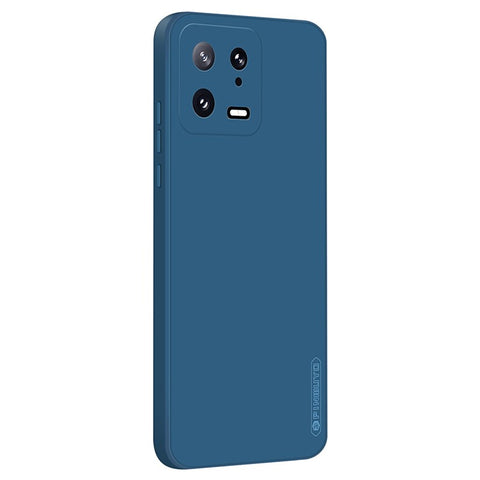 PINWUYO JK TPU-2 Series TPU Phone Case for Xiaomi 13 5G Fiber Flocking Lining Precise Cutouts Cover
