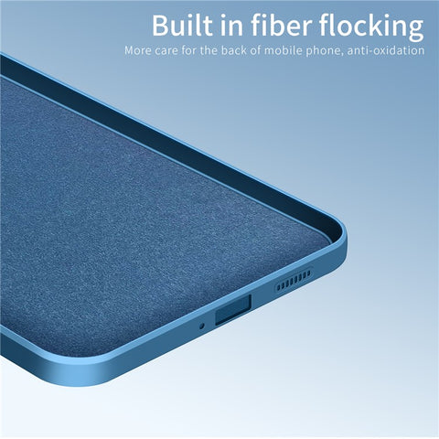 PINWUYO JK TPU-2 Series TPU Phone Case for Xiaomi 13 5G Fiber Flocking Lining Precise Cutouts Cover