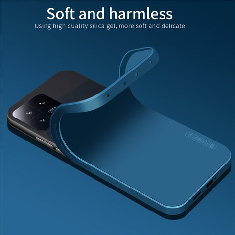 PINWUYO JK TPU-2 Series TPU Phone Case for Xiaomi 13 5G Fiber Flocking Lining Precise Cutouts Cover