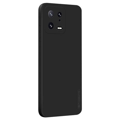 PINWUYO JK TPU-2 Series TPU Phone Case for Xiaomi 13 5G Fiber Flocking Lining Precise Cutouts Cover