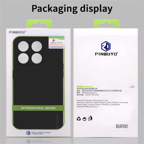 PINWUYO For OnePlus Ace Pro 5G / 10T 5G Phone TPU Case Fiber Flocking Lining Anti-Drop Phone Cover