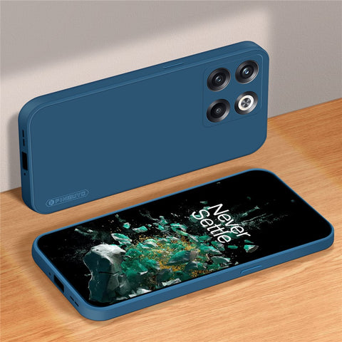 PINWUYO For OnePlus Ace Pro 5G / 10T 5G Phone TPU Case Fiber Flocking Lining Anti-Drop Phone Cover