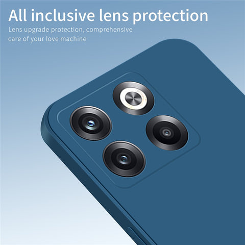PINWUYO For OnePlus Ace Pro 5G / 10T 5G Phone TPU Case Fiber Flocking Lining Anti-Drop Phone Cover