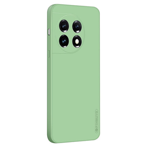 PINWUYO For OnePlus 11 5G Phone Case Fiber Flocking Lining Camera Lens Protection TPU Cover