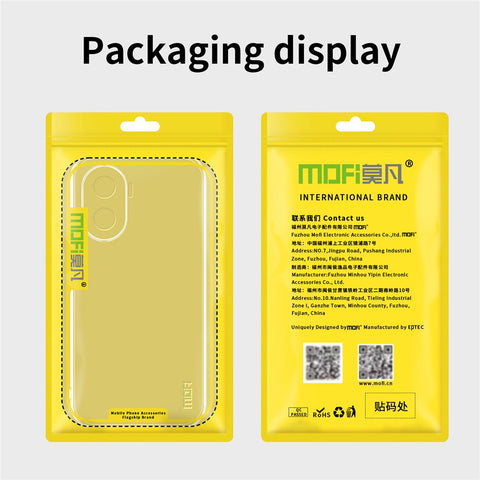 MOFI For Huawei Enjoy 60 Transparent Soft TPU Case Scratch-resistant Protective Phone Cover