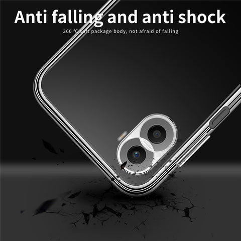 MOFI For Huawei Enjoy 60 Transparent Soft TPU Case Scratch-resistant Protective Phone Cover