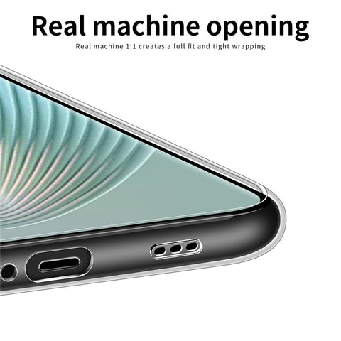 MOFI For Oppo Find X6 Transparent Soft TPU Protective Case Shockproof Phone Cover