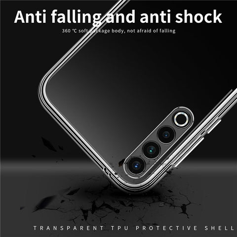 MOFI TPU Shell for Meizu 20 Pro Transparent Protective Case Drop Resistant Phone Cover