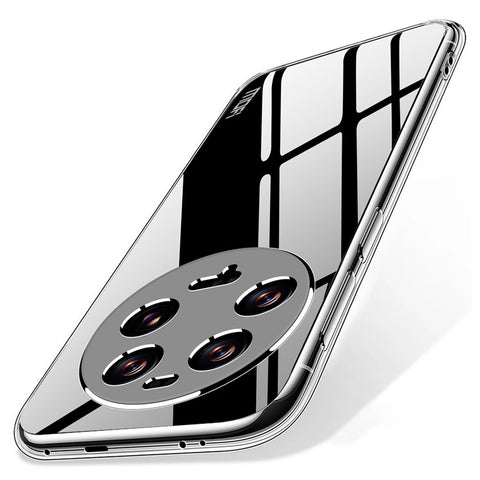 MOFI For Xiaomi 13 Ultra Transparent Phone Case Drop-proof Soft TPU Phone Cover