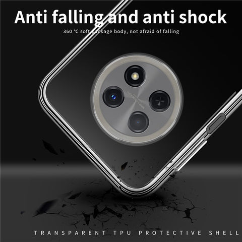 MOFI For Huawei Enjoy 60X Transparent Phone Cover Anti-scratch Soft TPU Phone Case