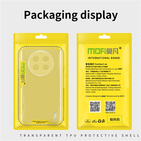 MOFI For Huawei Enjoy 60X Transparent Phone Cover Anti-scratch Soft TPU Phone Case