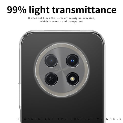 MOFI For Huawei Enjoy 60X Transparent Phone Cover Anti-scratch Soft TPU Phone Case