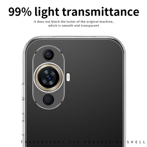MOFI For Huawei nova 11 Pro / nova 11 Ultra Flexible TPU Phone Case Transparent Shockproof Phone Cover