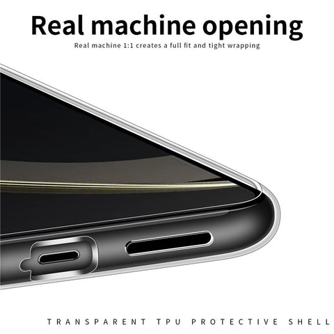 MOFI For Huawei nova 11 Pro / nova 11 Ultra Flexible TPU Phone Case Transparent Shockproof Phone Cover