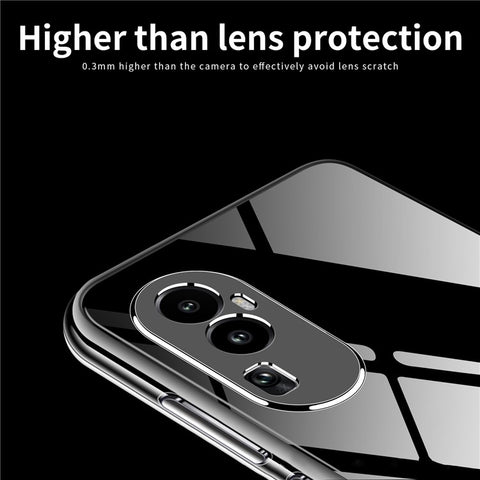 MOFI For Oppo Reno10 Pro+ 5G Phone TPU Case Anti-scratch Transparent Cell Phone Cover