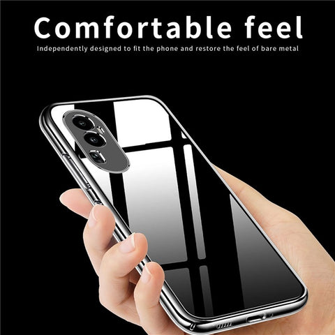 MOFI For Oppo Reno10 Pro+ 5G Phone TPU Case Anti-scratch Transparent Cell Phone Cover