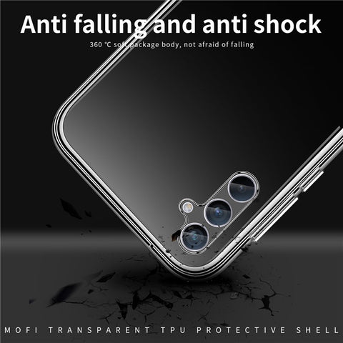 MOFI For Samsung Galaxy M54 5G / F54 5G TPU Phone Case Transparent Anti-scratch Cell Phone Cover