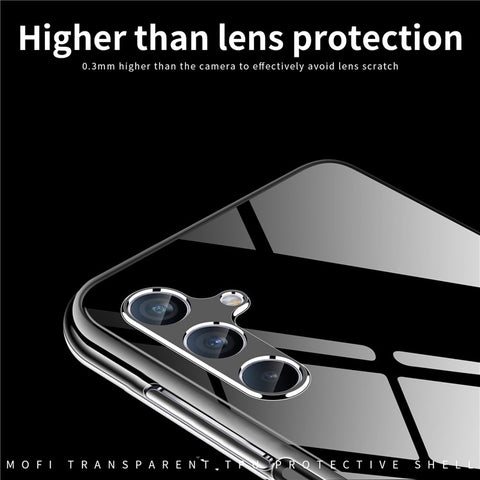 MOFI For Samsung Galaxy M54 5G / F54 5G TPU Phone Case Transparent Anti-scratch Cell Phone Cover