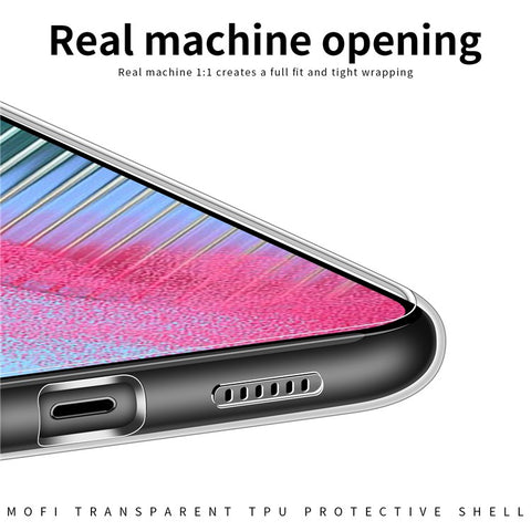 MOFI For Samsung Galaxy M54 5G / F54 5G TPU Phone Case Transparent Anti-scratch Cell Phone Cover