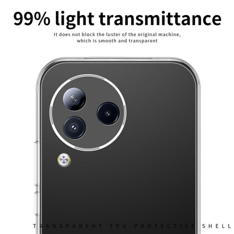 MOFI For Xiaomi Civi 3 5G Shockproof Back Shell Mobile Phone Cover Transparent Cell Phone Case