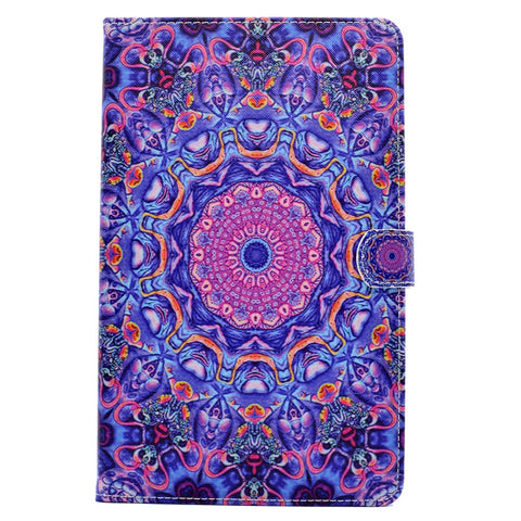 Wallet Leather Patterned Stand Case for Samsung Tab A 10.1 (2016) T580 T585