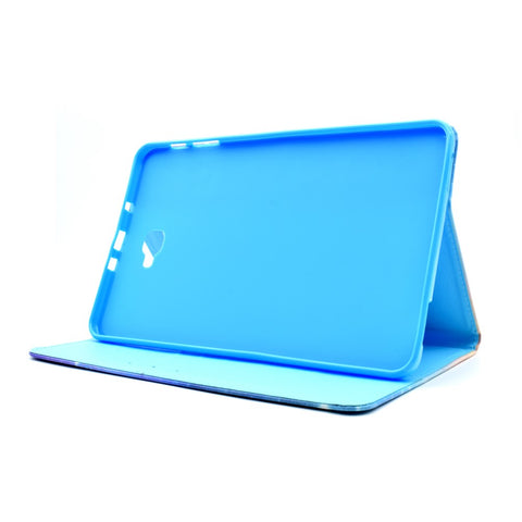 Wallet Leather Patterned Stand Case for Samsung Tab A 10.1 (2016) T580 T585