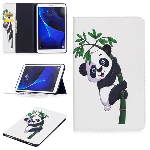 Pattern Printing Leather Wallet Flip Cover for Samsung Galaxy Tab A 10.1 (2016) T580 T585