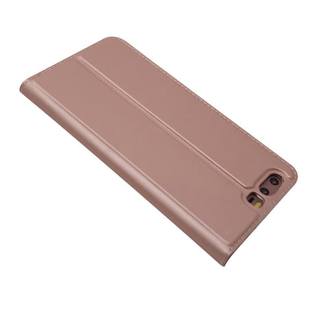 Magnetic Stand Leather Phone Case with Card Slot for Huawei P10