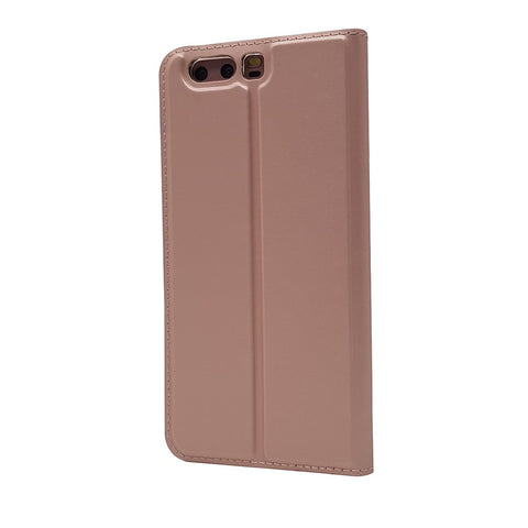Magnetic Stand Leather Phone Case with Card Slot for Huawei P10