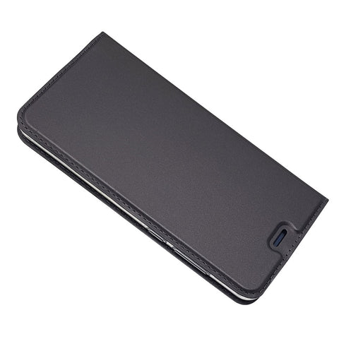 Auto-absorbed Magnetic Leather Stand Flip Cover for Huawei P10 Lite