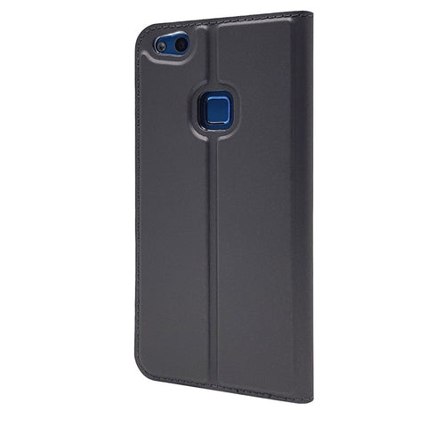 Auto-absorbed Magnetic Leather Stand Flip Cover for Huawei P10 Lite