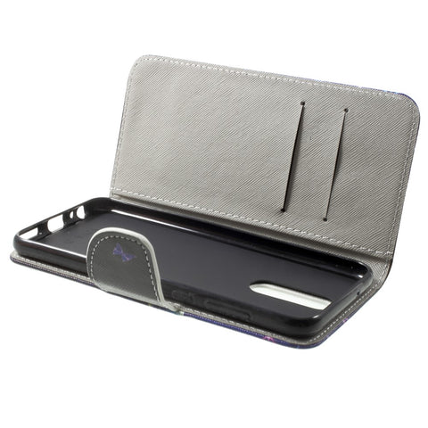 Pattern Printing Leather Wallet Case for Huawei Mate 10 Lite / nova 2i / Maimang 6 / Honor 9i (India)