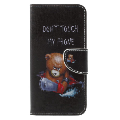 Pattern Printing Leather Wallet Case for Huawei Mate 10 Lite / nova 2i / Maimang 6 / Honor 9i (India)