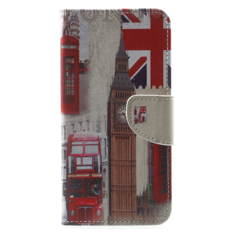 Pattern Printing Leather Wallet Case for Huawei Mate 10 Lite / nova 2i / Maimang 6 / Honor 9i (India)