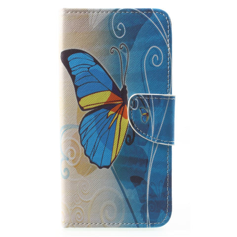 Pattern Printing Leather Wallet Case for Huawei Mate 10 Lite / nova 2i / Maimang 6 / Honor 9i (India)