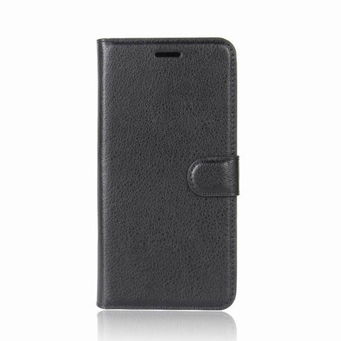 Litchi Skin PU Leather Wallet Stand Cell Phone Cover for Huawei Mate 10 Pro / Mate 10 Pro Porsche Design