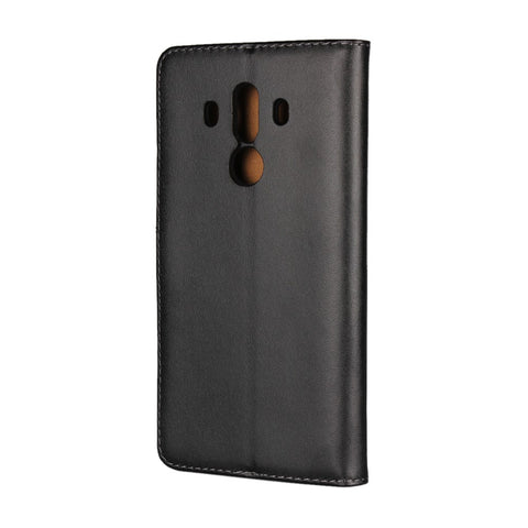 Crazy Horse Genuine Leather Magnetic Wallet Case for Huawei Mate 10 Pro