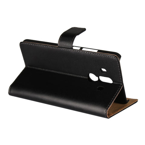 Crazy Horse Genuine Leather Magnetic Wallet Case for Huawei Mate 10 Pro