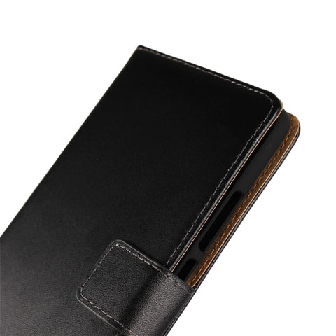 Crazy Horse Genuine Leather Magnetic Wallet Case for Huawei Mate 10 Pro