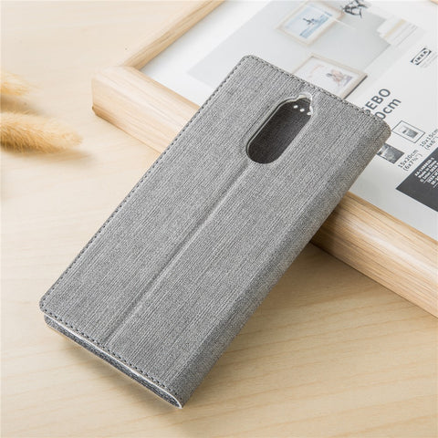 VILI DMX Style Auto-absorbed Leather Card Holder Phone Case Accessory for Huawei Mate 10 Lite