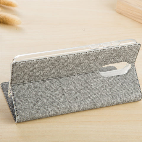 VILI DMX Style Auto-absorbed Leather Card Holder Phone Case Accessory for Huawei Mate 10 Lite